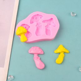 Cartoon Mushroom Fondant Cake Silicone Mould Chocolate Mould Clay Polymer Mould Factory Direct Wholesale 1224687