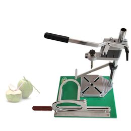 Fresh coconut drilling machine semi-automatic coconut shell opening machine green coconut opening tool