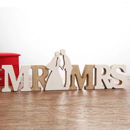 Novelty Items Household Decorations Romantic Wedding Props Wooden English Alphabet Pendant Ornament Home Party Decor Accessories