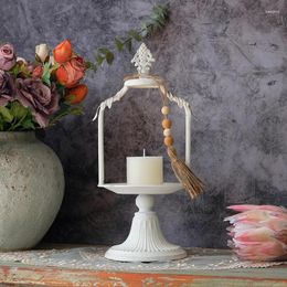 Candle Holders Decoration House Holder Wedding Fall Gothic Metal Luxury Vintage Swieczniki Dekoracyjne Home Decor RR50HD