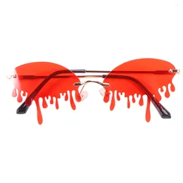 Sunglasses Stage Glasses Women Fashion Trendy European American Man Kids Summer Toys Lenses