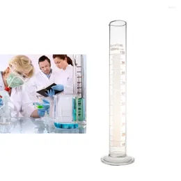 Measuring Tools 100 Plastic Cylinder Liquid Chemistry Kitchen