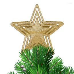 Christmas Decorations Star Tree Topper Lighted With LED Projection Lights Treetop For Holiday Year Party Indoor Office