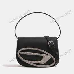 Designer Di Bag Spice Girls Handbags Classic Shoulder CrossBody Bags Fashion Flap Square Wallets Women Rhinestone Leather Luxury evening bag 230612
