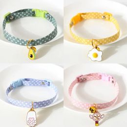 Dog Collars Pet Supplies Collar Candy-colored Avocado Pendant Cat And Safety Necklace Accessories