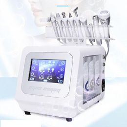 9 in1 H2-O2 Hydra Dermabrasion Water Hydro Jet Peel Blackhead Remover Microdermabrasion Hydrofacial RF Lift Skin Rejuvenation Machine Ouxdi