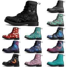 DIY Classic Martin Boots Non-slip in autumn winter Versatile fashion trend Customized Unisex warm Fashion Versatile Elevated Casual Boots 66692