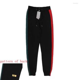 Men's Pants Men's Bothside Straple Sweatpants For Men Designer Pant Letter Embroideried Women Sport Track Trouser Elastic Streetwear