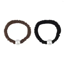 Hair Accessories Pearl Headrope Portable Lightweight Birthday Gifts Stylish Elastic Headbands For Travel Party Women Girls Thin