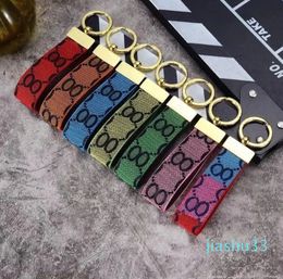 Keychain For Men Women Keychains Brand Key chain Letter Unisex Car Cortex Keyring