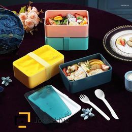 Dinnerware Portable Lunchbox Japanese-style Lunch Box Rectangular Storage Container Student Adult Office Family Kitchen