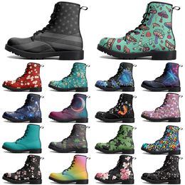 DIY new Classic Martin Boots Non-slip autumn winter man women Versatile fashion hot Customised warm Fashion Versatile Elevated Casual Boots 65543