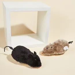 Cat Toys Pet Plush Hairy Clockwork Chicks Simulation Mice Squeaky Dog Interactive Cats And In Random Colors