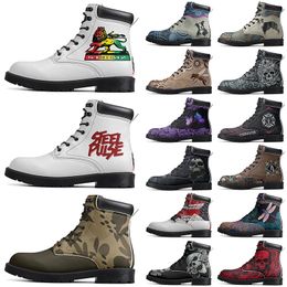 NEW Classic Martin Boots Non-slip in autumn winter Versatile trend hot Customized Unisex warm Fashion Versatile Elevated Casual Boots 64862