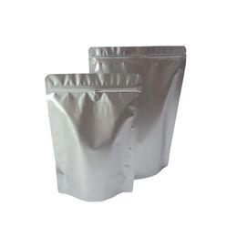 Frosted Colour Aluminium Foil Self-sealing Bag Tea Snack Food Sealed Bag Bait Powder Zipper Bag 20 x 30cm 12C 224719