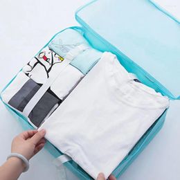Storage Bags Travel Essentials Bag Organizer 8-piece Set For Efficient Suitcase Organization