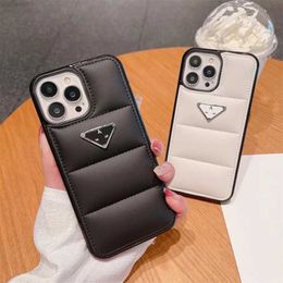 Quality Good Designer Mens Phone Cases For Iphone 14 14pro 14promax 14plus Luxury P Triangle Fashion Womens Air Cushion Phonecases 2023