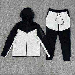 2023 Thick Tech Fleece Deigner Uomo Donna Techfleece Sport Pant Jogger Trouer Tuta Fondo Tidal Flow Deign