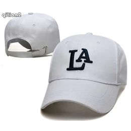 Fashion Mens Baseball Cap Designer Brand Blank LA Hat Los Angeles Bone Curved Visor Women Gorras Adjustable Golf Sports Hats Hip Hop