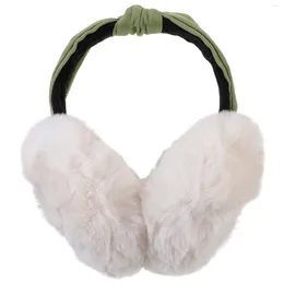 Berets Ear Muffs Women Earmuffs Winter Fold Warmer Mens Plush Fluffy Womens Women's Cuff