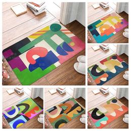 Carpets Anti-slip Bath Mat Bathroom Small Rug Shower Modern Home Decor Door Kitchen Bedroom Entrance Room Mats Floor Carpet