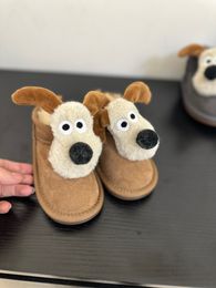 12A Tasarımcı Avustralya Lgg Aus Snow Boot Çocuklar Çocuklar Kış Sıcak Ayakkabı Kız Erkek Kızlar Mini Bailey Bling Düğmesi Ayak Bilgi Boyu Bebek Kısa Botlar Kayma Ayakkabı Hediyeleri