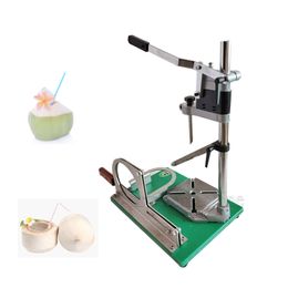 Commercial coconut drilling machine opens coconut shell equipment green coconut punching machine