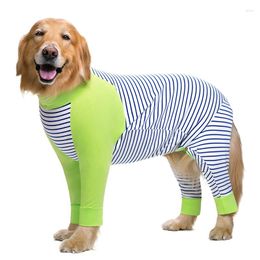 Dog Apparel Thin And All-season Wearable Labrador With Golden Hair; Medium Large Pet Belly Protection To Prevent Hair Loss