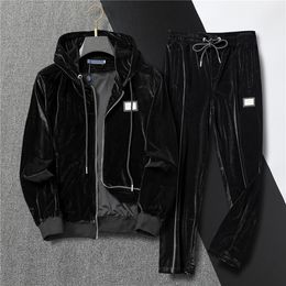 Men Tracksuits Sets Women Jackets Suit Classic Letter Pants Two-piece Suits Casual Long-sleeved Sports Sportswear Hoodies Jacket