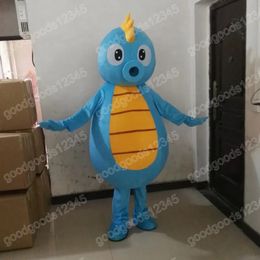 Christmas Sea Horse Mascot Costumes Halloween Fancy Party Dress Cartoon Character Carnival Xmas Advertising Birthday Party Costume Outfit