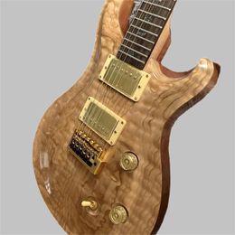 Custom professional portable log Colour electric guitar rose wood fingerboard