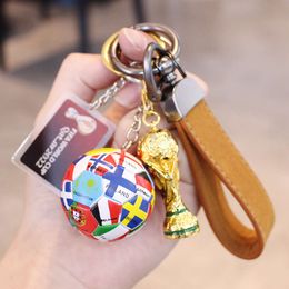 World Cup Mascot Football Argentina Souvenir Keychain Pendant Gift