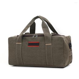 Duffel Bags Men Hand Bag Large Capacity Luggage Travel Duffle Canvas Weekend Handle Multifunction Outdoor