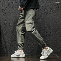 Men's Pants Men's Men Jogger Dance Track Streetwear Loose Side Striped Hip Sportwear Baggy Cargo Slacks Trousers Man 5XLMen's