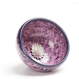 Tea Cups Ceramic Set Bowl Single Cup Colourful Kiln Change Tianmu Glaze Master Built Whitebait Exquisite Gift