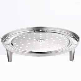 Double Boilers Steaming Rack Steamer Stand Brackets Shelves Steamed Stuffed Bun Cooker Plate Round Shelf Holders