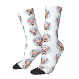 Men's Socks Cute Pig Animal Lover - Smile Men Women Cycling Novelty Spring Summer Autumn Winter Stockings Gift