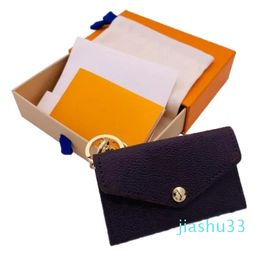 Premium brand key bag premium leather female male key holder coin purse small leather key purse with box Free delivery