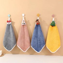 Towel Navidad Xmas Hand Christmas Decor Tree Year 2024 Gift Home Bathroom Washing Cloth Man Woman