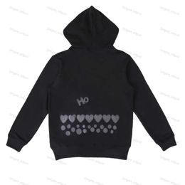 Men's Hoodies Sweatshirts Designer Mens Hoodies Com Des Garcons PLAY Black Sweatshirt CDG Red Heart Hoodie Size S-XL c33