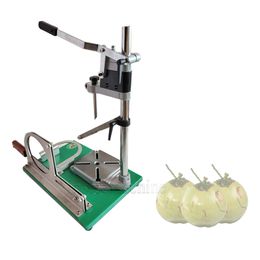 Small Coconut Shell Peeling Machine Manual Coconut Shell Opener Lever Punching Machine