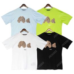 Palms Palm Angel PA Harajuku 23SS Spring Broke Beheaded Bear Letter Printing Logo T Shirt Loose Oversize Hip Hop Unisex Short Sleeve Tees Angels JRJ