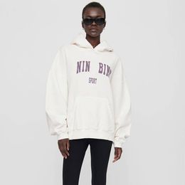 2024 YENİ Dokuz Bing Yaz Orijinal Karışımı 30 Stil Pamuk Tasarımcı Kadın Moda Hoodie Street Giyin Gevşek Büyük Boy Tee