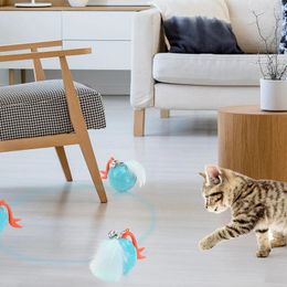 Cat Toys Smart Interactive Toy Automatic Moving Bouncing Rolling Ball