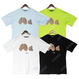 Palms Palm Angel PA Harajuku 23SS Spring Broke Beheaded Bear Letter Printing Logo T Shirt Loose Oversize Hip Hop Unisex Short Sleeve Tees Angels MAU