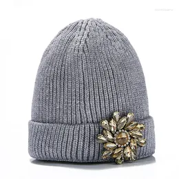 Sboy Hats Woman's Winter Cashmere Hat Borderless Knitting Fall And Wool Comfort Of