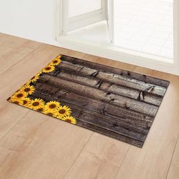 Carpets Bathroom Mat 4 Styles Super Cozy Moisture-proof Entrance Doormat Right-angled Edge Polyester Door Doorway Supplies