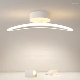 Ceiling Lights Modern LED Light Minimalist Round Cloud Indoor Lamps For Living Rooms Study Office Bedroom Illumination Luminaire Lustre