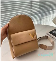 Men Designer CITY clutch sling bum Luxury Womens man shoulder chest duffle handbag waistbags crossbody Leather Blue waist pack