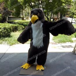 Performance plush eagle Mascot Costumes Halloween Cartoon Character Outfit Suit Xmas Outdoor Party Outfit Men Women Promotional Advertising Clothings